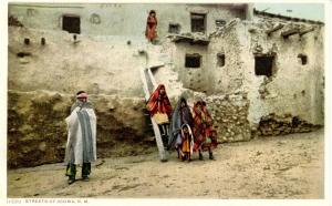 NM - Acoma Pueblo. Street Scene