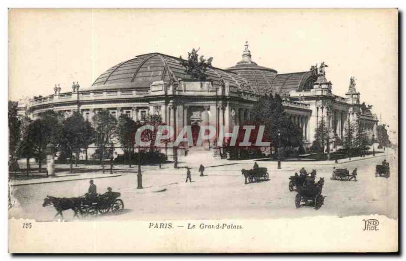 Old Postcard Paris Grand Palais