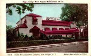 Singac, New Jersey - Frank Donato's New Colonial Inn - Rendezous of Joy