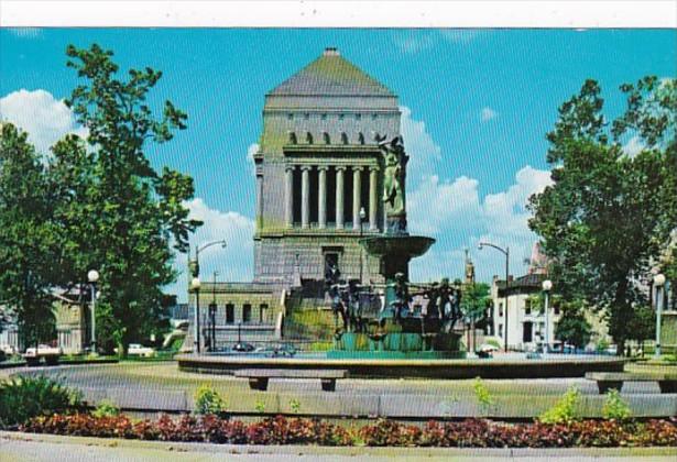 Indiana Indianapolis De Pew Fountain Indiana World War Memorial Plaza