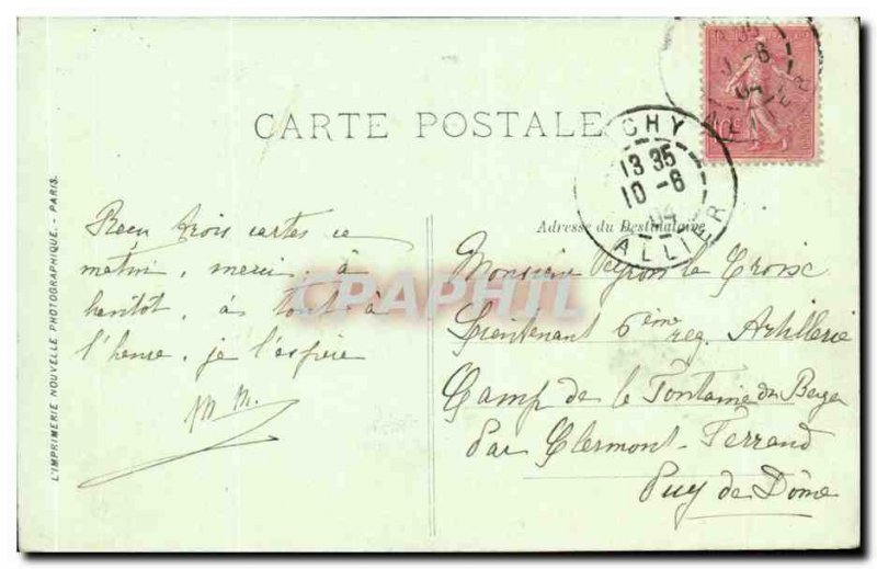 Vichy Postcard Old Casino Facade