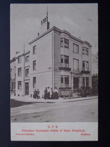 Sussex BRIGHTON G.F.S. Diocesan Hampden Home of Rest - Old Postcard by Donovan's