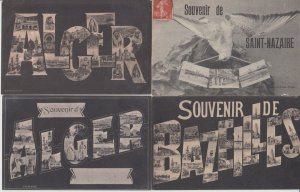 SOUVENIR DE France 94 Vintage Postcards mostly pre-1940 (L5739)