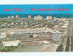 Pre-1980 AERIAL VIEW OF TOWN Fort Lauderdale Florida FL n3221