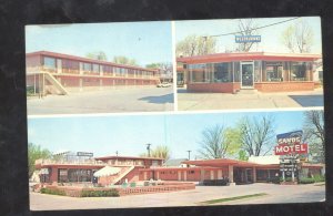 FORT SMITH ARKANSAS THE SANDS MOTEL SWIMMING POOL ADVERTISING POSTCARD