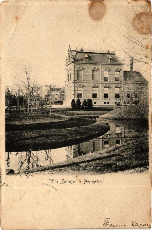 CPA AK APPINGEDAM Villa Buitenlust NETHERLANDS (705924)