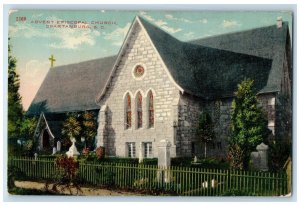 c1940's Advent Episcopal Church Exterior Scene Spartanburg SC Unposted Postcard