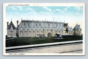 Drill Hall Quebec Voltigeurs de Québec Armoury Quebec City UNP WB Postcard B14