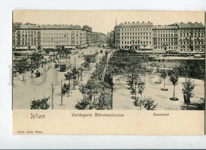 3150955 AUSTRIA WIEN Verlangerte Karntnerstrasse Vintage PC