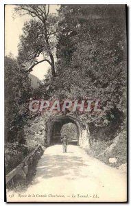 Old Postcard Route Grande Chartreuse Tunnel