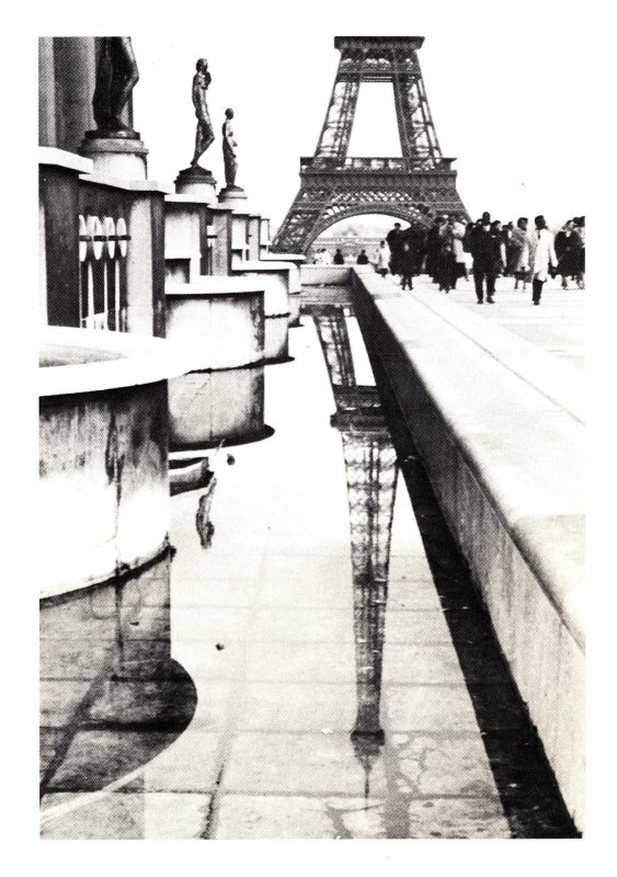 Postcard  France Paris Eiffel Tower artistic