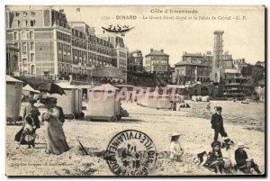 Old Postcard Dinard Grand Hotel Royal and Crystal Palace