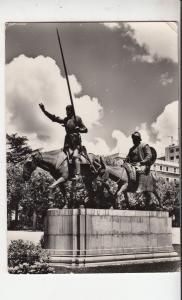 BF33251 don quijote y sancho panza madrid spain  front/back image