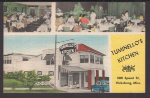 Mississippi Vicksburg Tuminell's Kitchen, 500 Speed St. Wines - Beer  LINEN