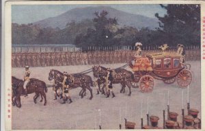 1914, Japanese Commemorative Canx & Post Card, Emperors Enthronement (31216)