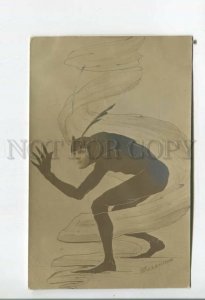 478244 CARICATURE Feodor CHALIAPIN OPERA Singer BASS Mephistopheles PHOTO