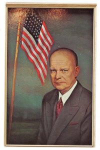 U. S. President - Dwight D. Eisenhower   Artist: Morris Katz