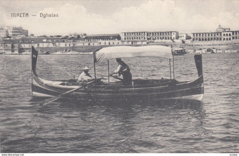 MALTA , 1900-10s ; Dghaisa