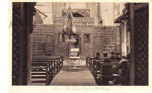 Egypt - Interior of the Coptic Church Abu Serge - Cairo