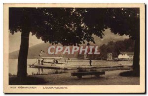 Old Postcard Gerardmer L'Embarcadere