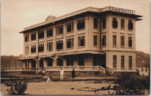 Vietnam Cochinchina Nha Trang Grand Hotel Vintage Postcard  C140