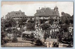 Benton Harbor Michigan Postcard Administration Buildings House Of David c1920s