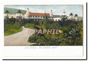 Spain Espana Postcard Old Las Palmas Ste Carolina hotel