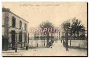 Postcard Old Army Barracks Castres area of ​​& # 39Ardaille 9th d & # 39a...