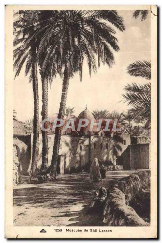 Old Postcard mocked Sidi Lassen