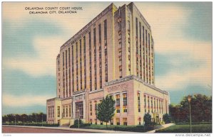 Oklahoma County Court House, OKLAHOMA CITY, Oklahoma, 1930-1940s