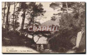 Old Postcard Toulon Bay Mejean