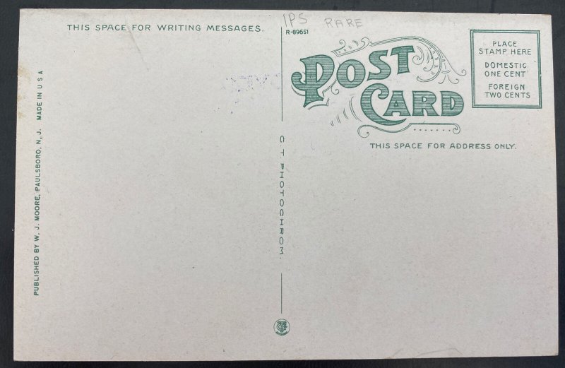 Mint USA Picture Postcard PPC Entrance Vacuum Oil Co Paulsboro NJ