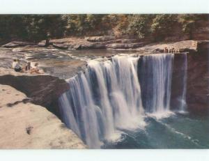 Unused Pre-1980 WATERFALL SCENE Corbin Kentucky KY E4108