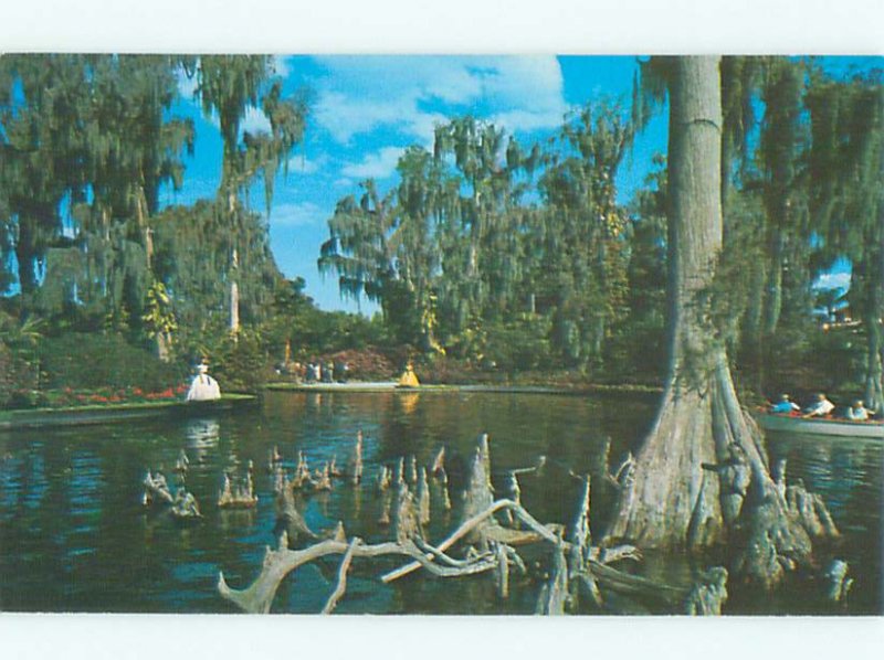 Pre-1980 CYPRESS GARDENS GIRL Winter Haven by Lakeland & Lake Wales FL AF6108-12