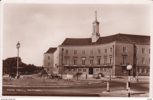 RP: WATFORD, England, UK, 1920-40s; Town Hall