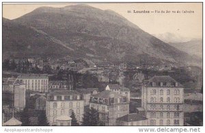 France Lourdes Pic du Jer vu du Calvaire