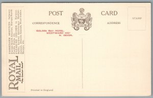 STEAMSHIP R.M.S.P. ALMANZORA SOUTH AMERICAN SERVICE ANTIQUE POSTCARD