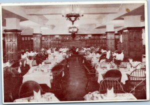 postcard Toronto Ontario Canada - The Stoodleigh Restaurant - interior view