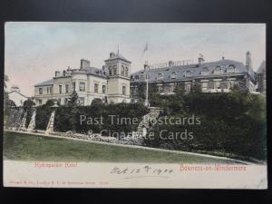 Cumbria: Bowness on Windermere, Hydropathic Hotel c1904 Pub by Stengel & Co