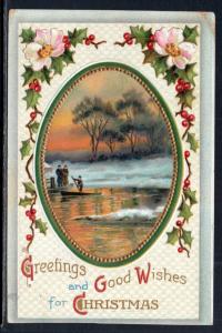 Good Wishes For Christmas Scene BIN