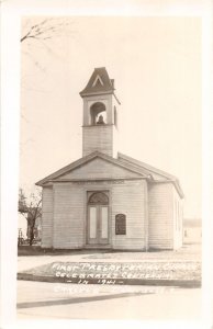 J42/ Carlyle Illinois RPPC Postcard c1950s First Presbyterian Church  353