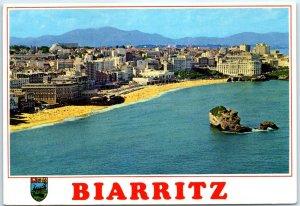 M-57818 General view of the Grande Plage and the Casino Biarritz France