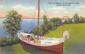 Leif Erickson Boat Replica Leif Erickson Boat Replica - Duluth, Minnesota MN ...