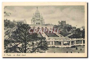 Old Postcard Paris Sacre Coeur
