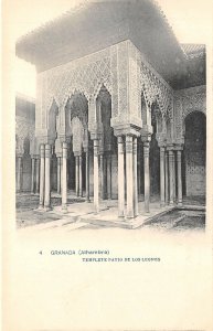 Lot 54 spain granada alhambra courtyard of the lions