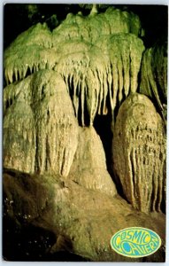 Postcard - The Frozen Milkyway, Cosmic Cavern - Berryville, Arkansas