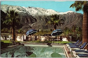 Chrome MOUNTAINS SCENE Palm Springs - Near Anaheim & Los Angeles CA AH9672