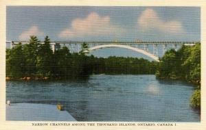 Canada - Ontario, Thousand Islands. Narrow Channels