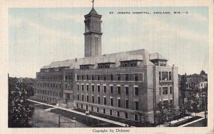 Postcard St Joseph Hospital Ashland WI