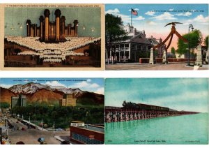 USA UTAH UT 83 Vintage Postcards (L2616)